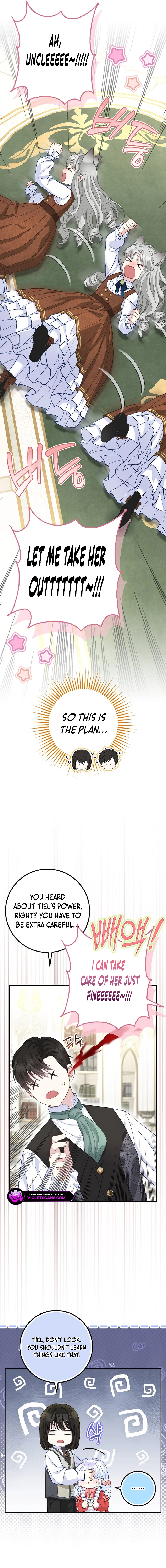 The Black Leopard Family’s Snow Leopard Baby Chapter 23.1 page 10 - 