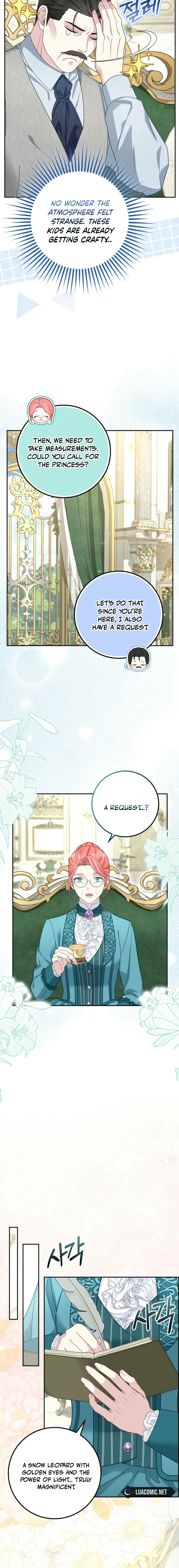 The Black Leopard Family’s Snow Leopard Baby Chapter 27 page 12 - 