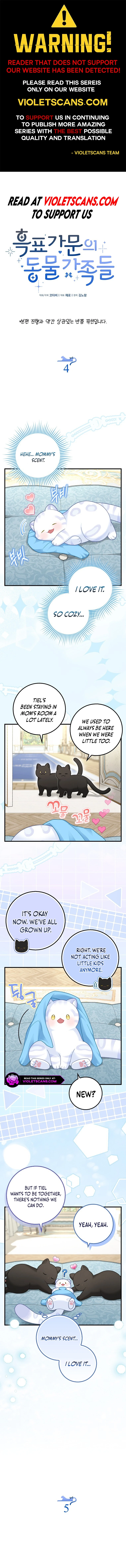 The Black Leopard Family’s Snow Leopard Baby Chapter 30.5 page 1 - 