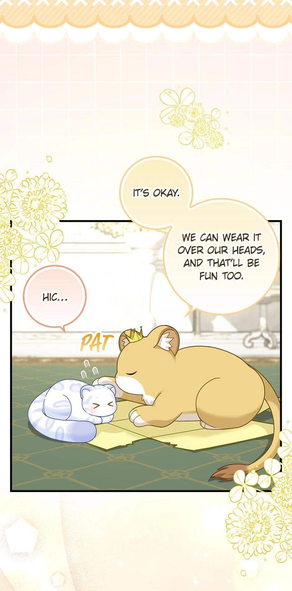 The Black Leopard Family’s Snow Leopard Baby Chapter 33.5 page 15 - 