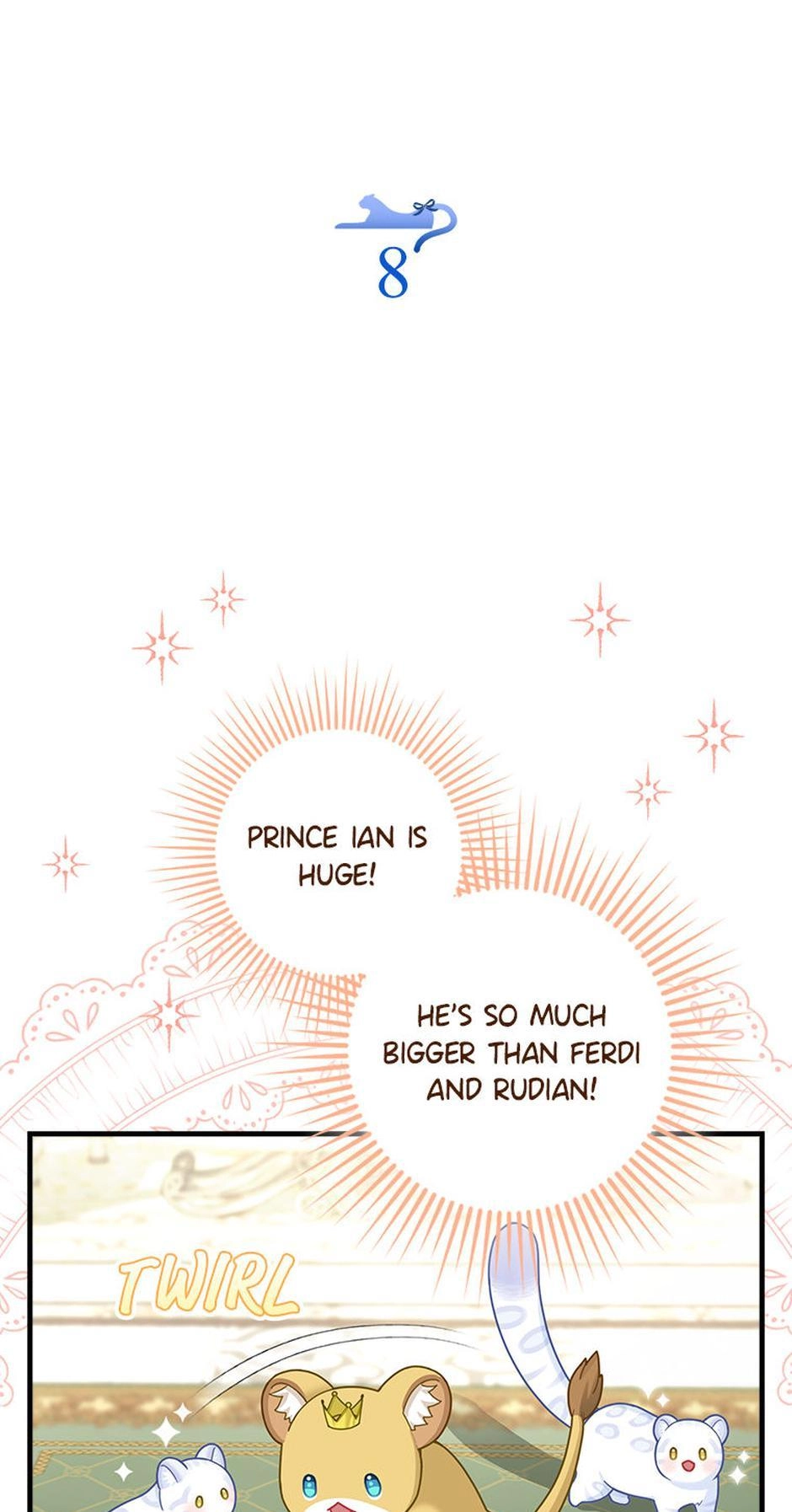 The Black Leopard Family’s Snow Leopard Baby Chapter 33.5 page 7 - 