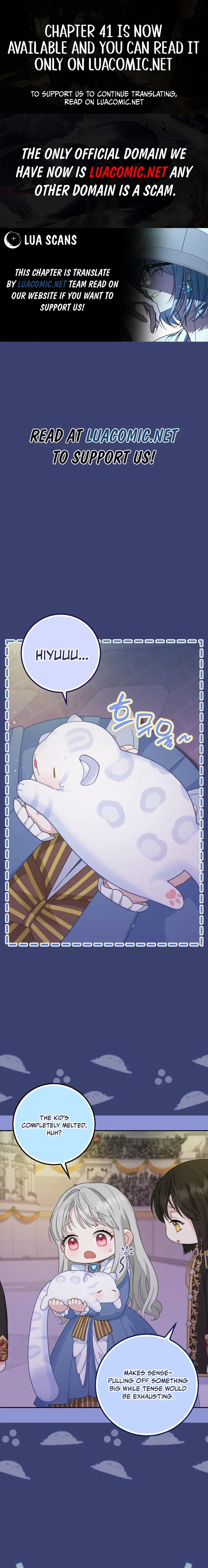 The Black Leopard Family’s Snow Leopard Baby Chapter 33 page 1 - 