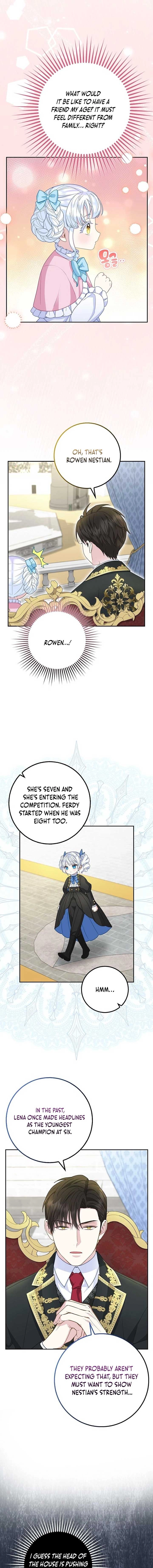 The Black Leopard Family’s Snow Leopard Baby Chapter 35 page 9 - 