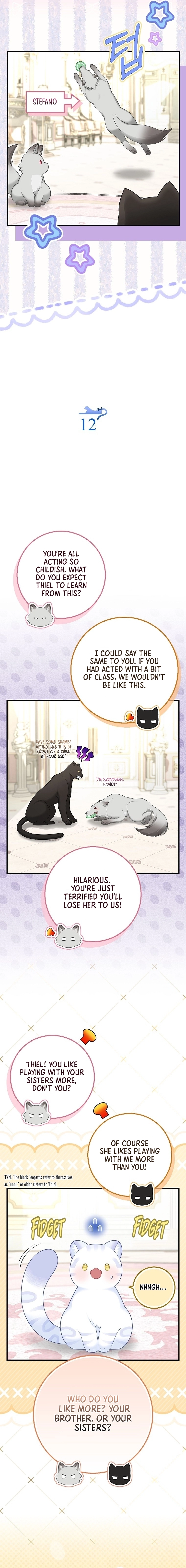 The Black Leopard Family’s Snow Leopard Baby Chapter 37.5 page 4 - 