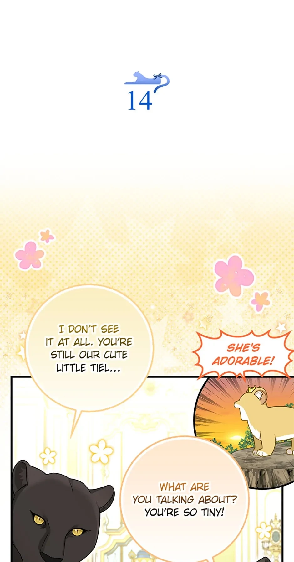 The Black Leopard Family’s Snow Leopard Baby Chapter 41 page 24 - 