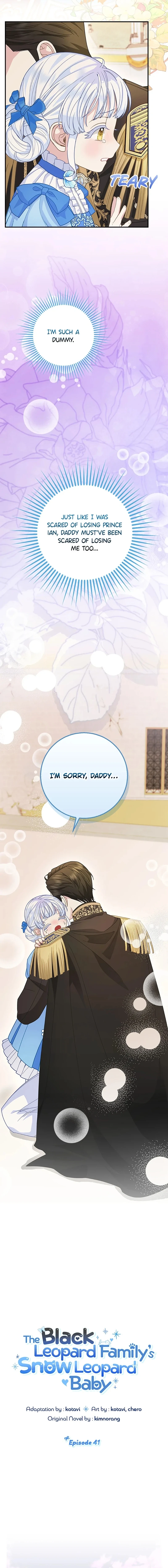 The Black Leopard Family’s Snow Leopard Baby Chapter 41 page 6 - 