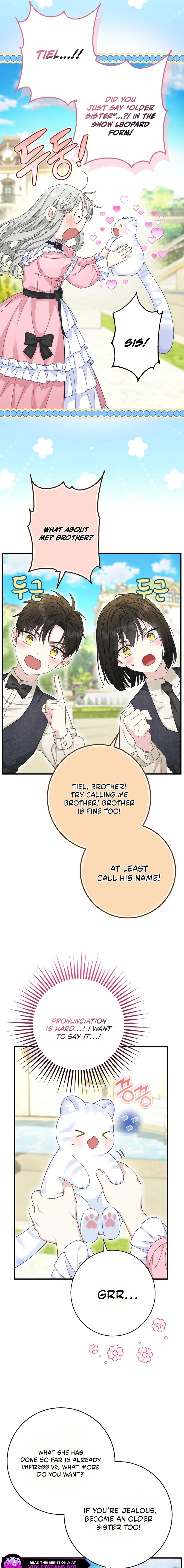 The Black Leopard Family’s Snow Leopard Baby Chapter 46 page 13 - 