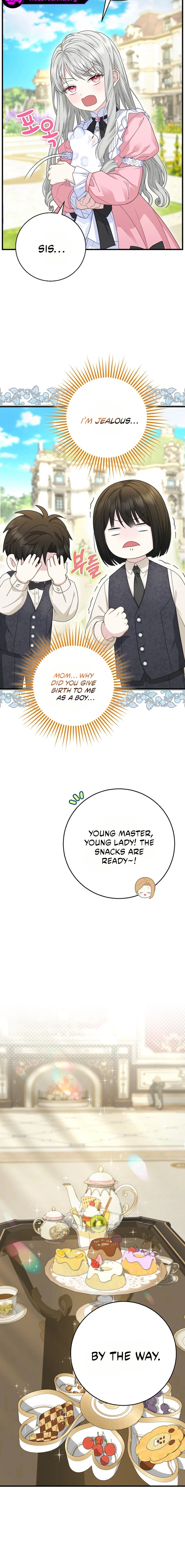 The Black Leopard Family’s Snow Leopard Baby Chapter 46 page 14 - 
