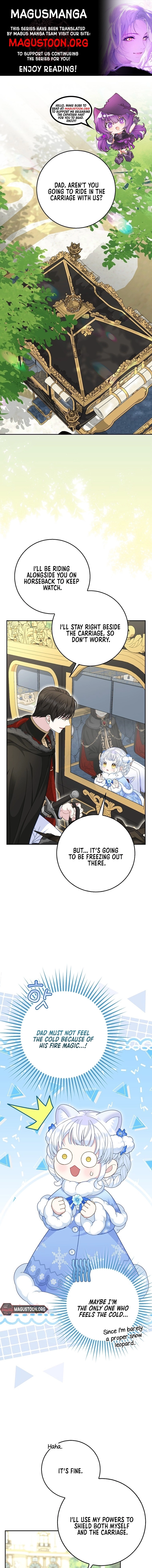 The Black Leopard Family’s Snow Leopard Baby Chapter 47 page 1 - 