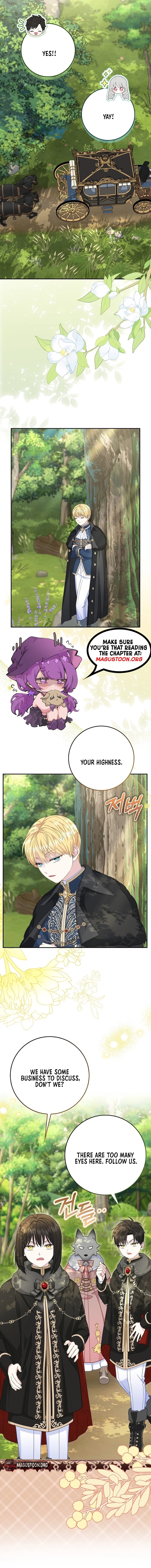 The Black Leopard Family’s Snow Leopard Baby Chapter 47 page 6 - 