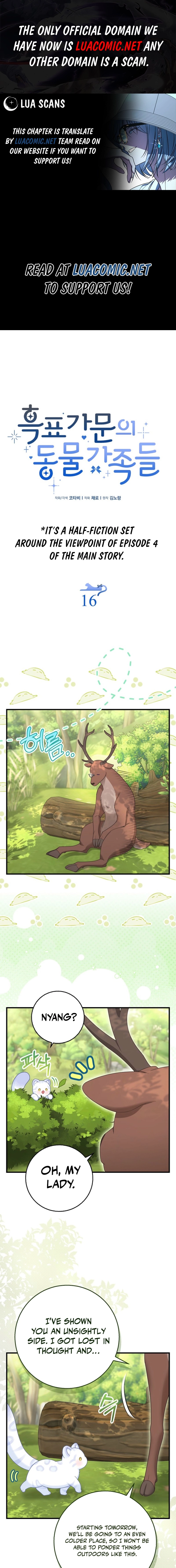 The Black Leopard Family’s Snow Leopard Baby Chapter 48.1 page 1 - 