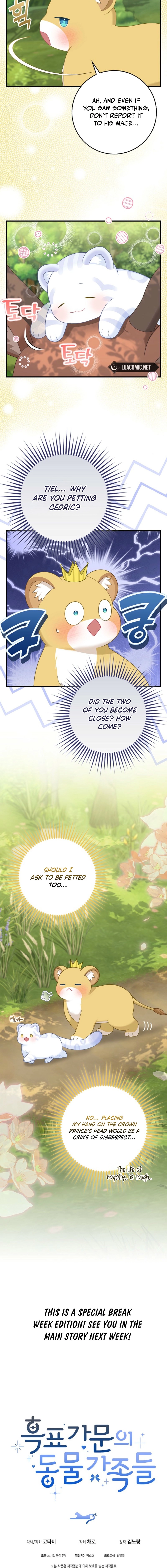 The Black Leopard Family’s Snow Leopard Baby Chapter 48.1 page 4 - 