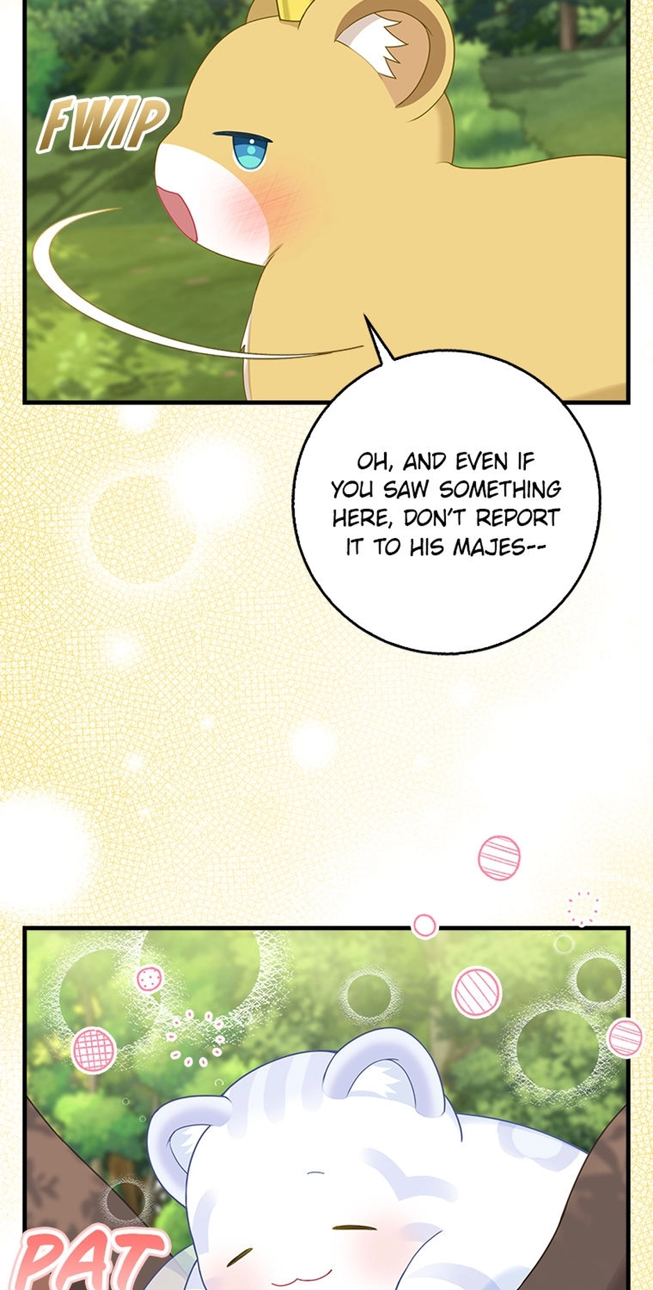 The Black Leopard Family’s Snow Leopard Baby Chapter 48.5 page 14 - 