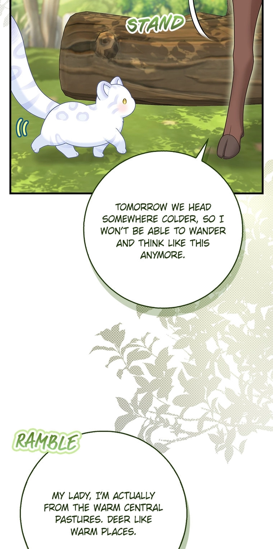 The Black Leopard Family’s Snow Leopard Baby Chapter 48.5 page 4 - 