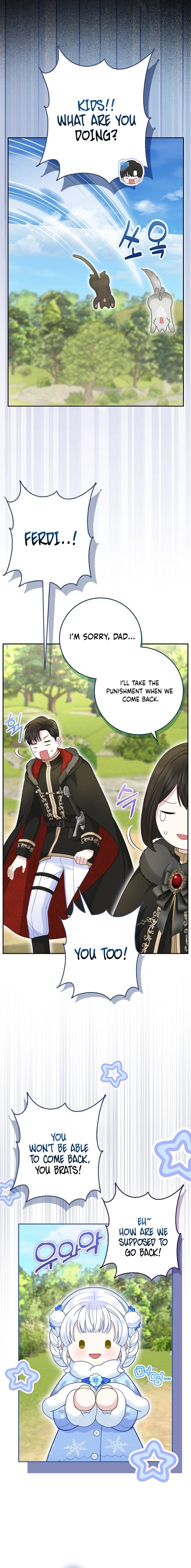The Black Leopard Family’s Snow Leopard Baby Chapter 50 page 13 - 
