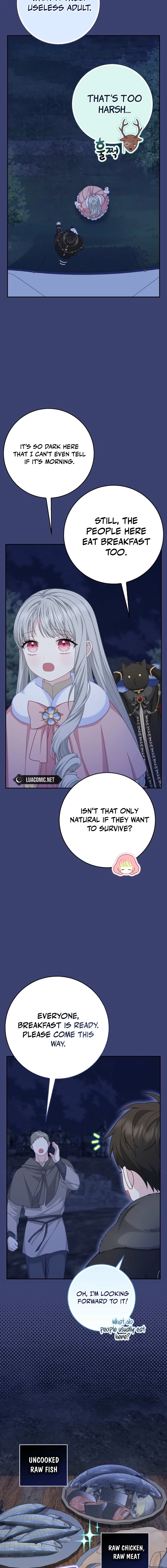 The Black Leopard Family’s Snow Leopard Baby Chapter 57 page 9 - 