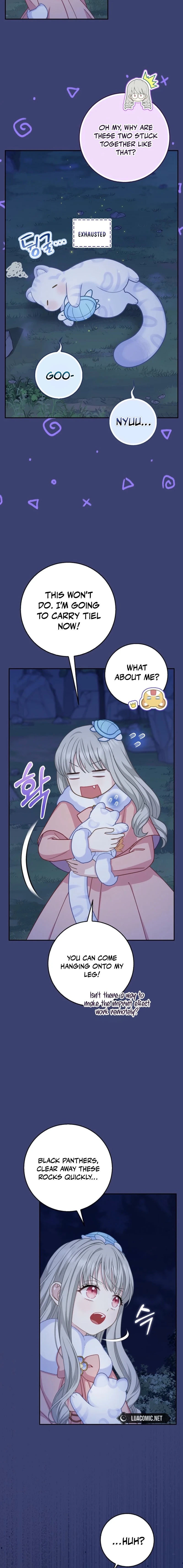 The Black Leopard Family’s Snow Leopard Baby Chapter 59 page 17 - 