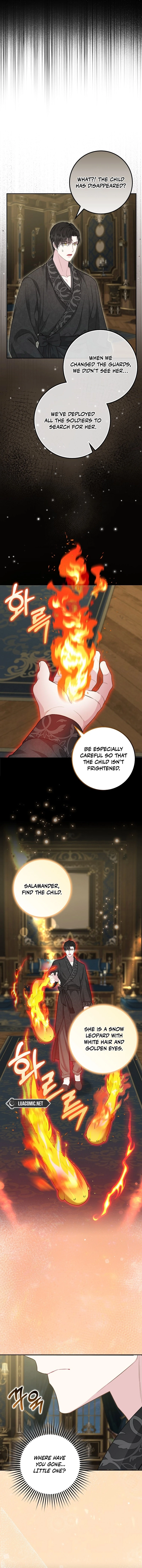 The Black Leopard Family’s Snow Leopard Baby Chapter 6 page 14 - 
