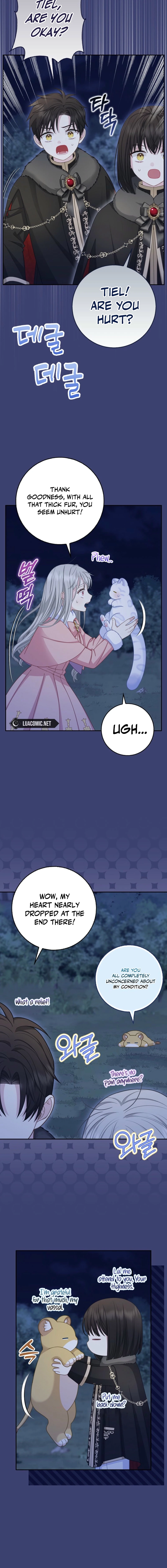 The Black Leopard Family’s Snow Leopard Baby Chapter 60 page 10 - 