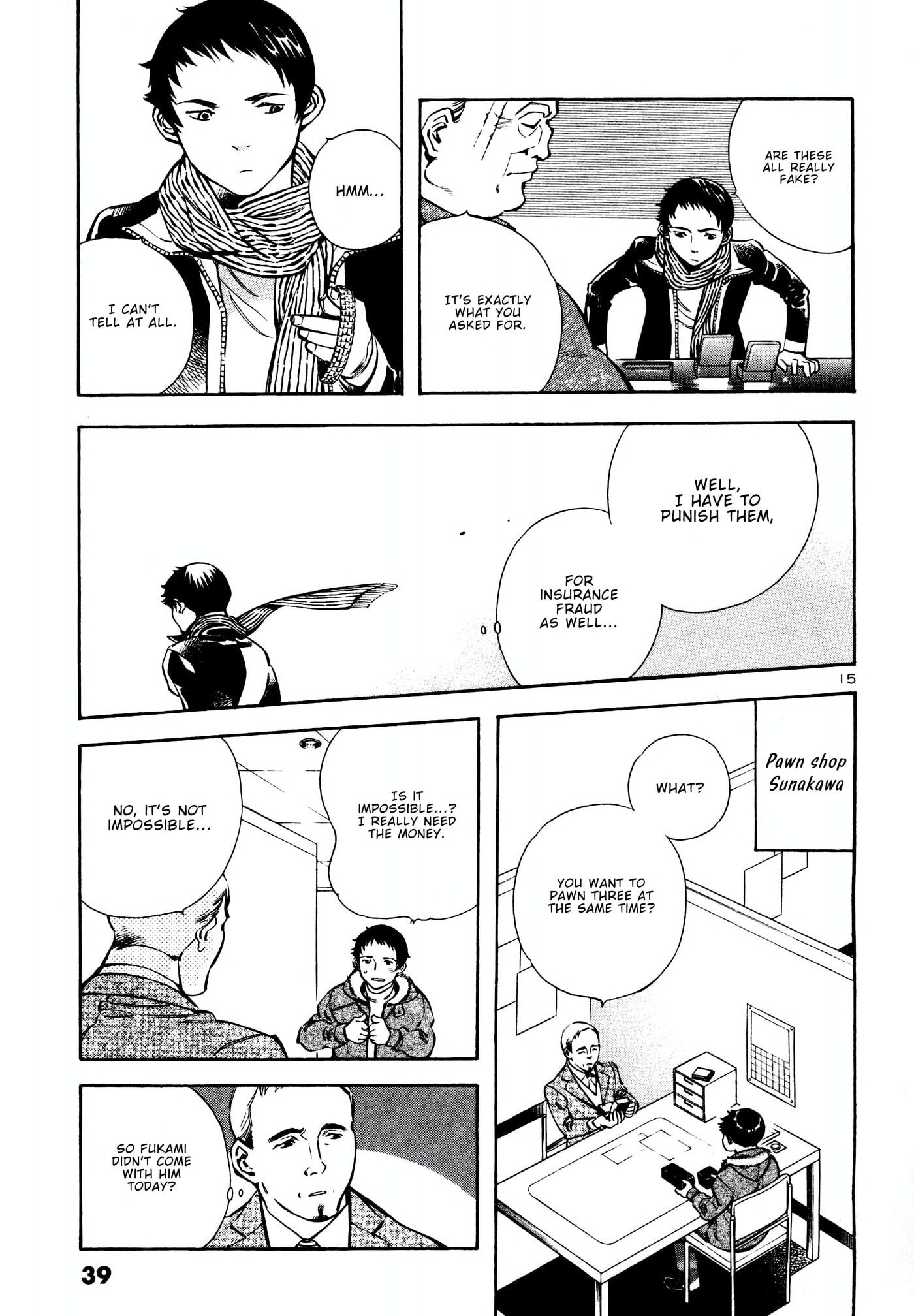 The Black Swindler Chapter 154 page 15 - 