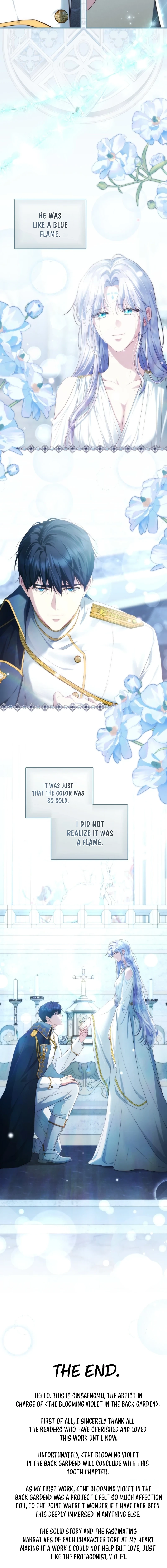 The Blooming Violet in the Back Garden Chapter 100 page 24 - 