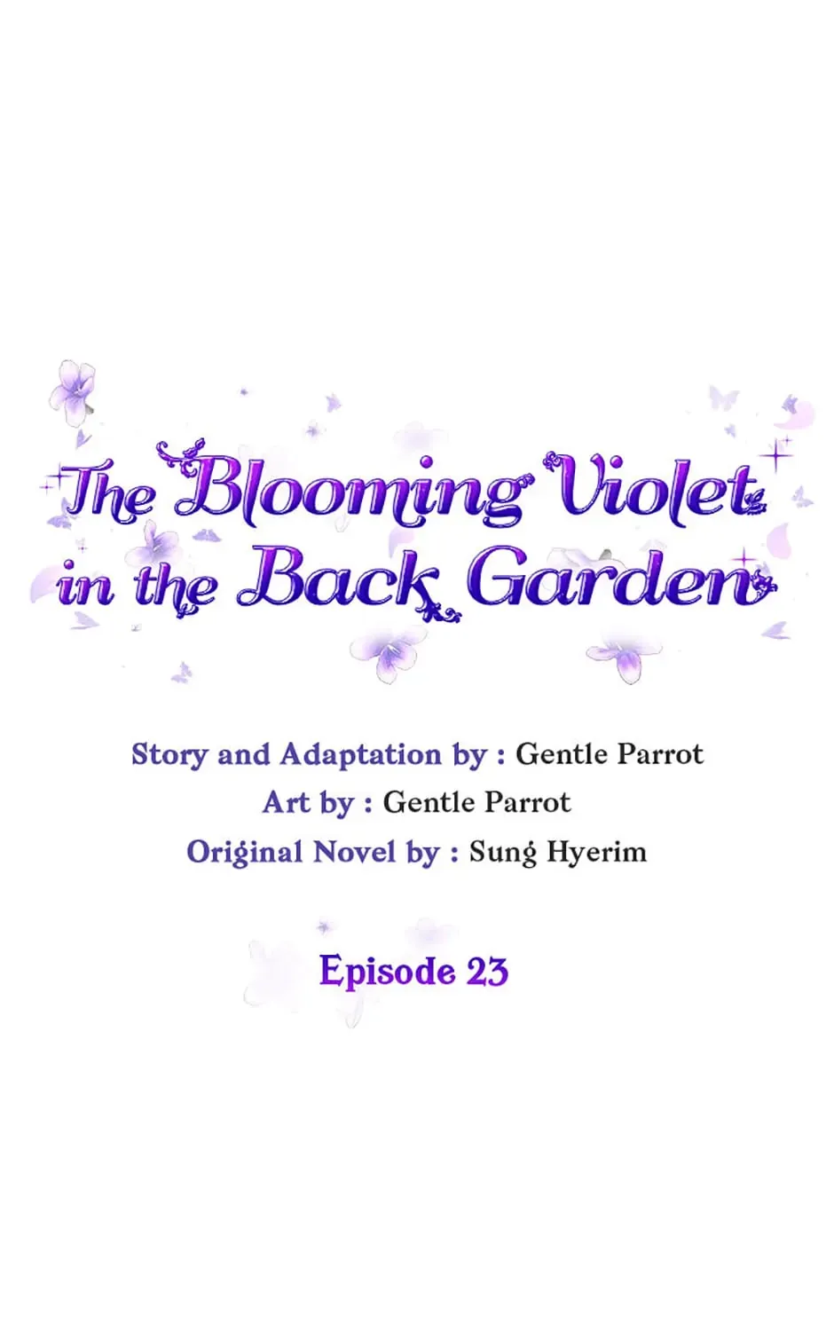 The Blooming Violet in the Back Garden Chapter 23 page 37 - 