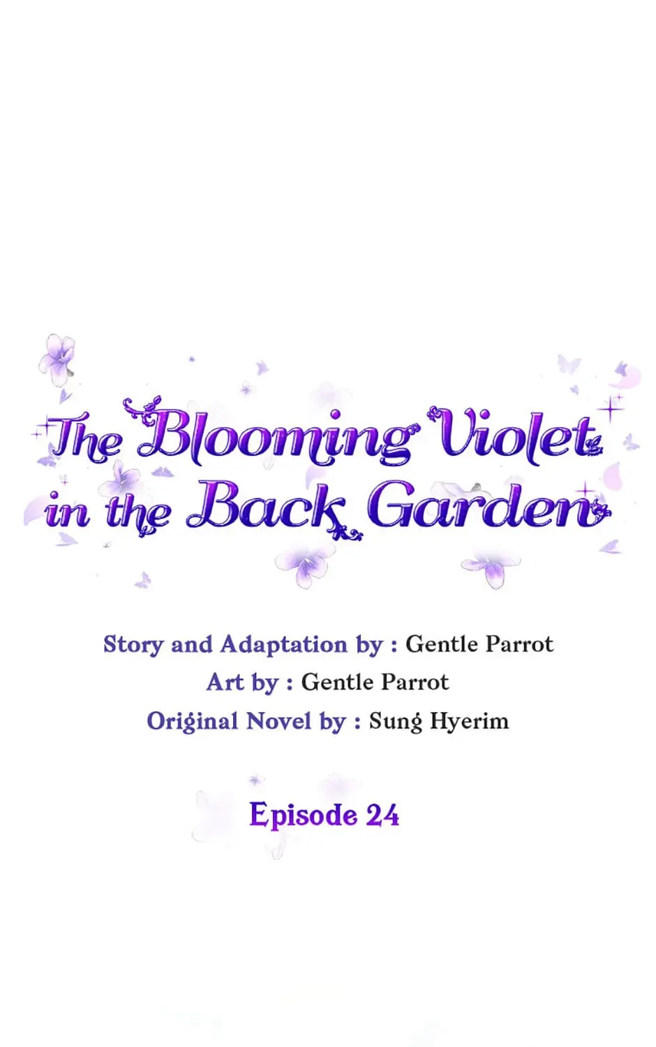 The Blooming Violet in the Back Garden Chapter 24 page 2 - 