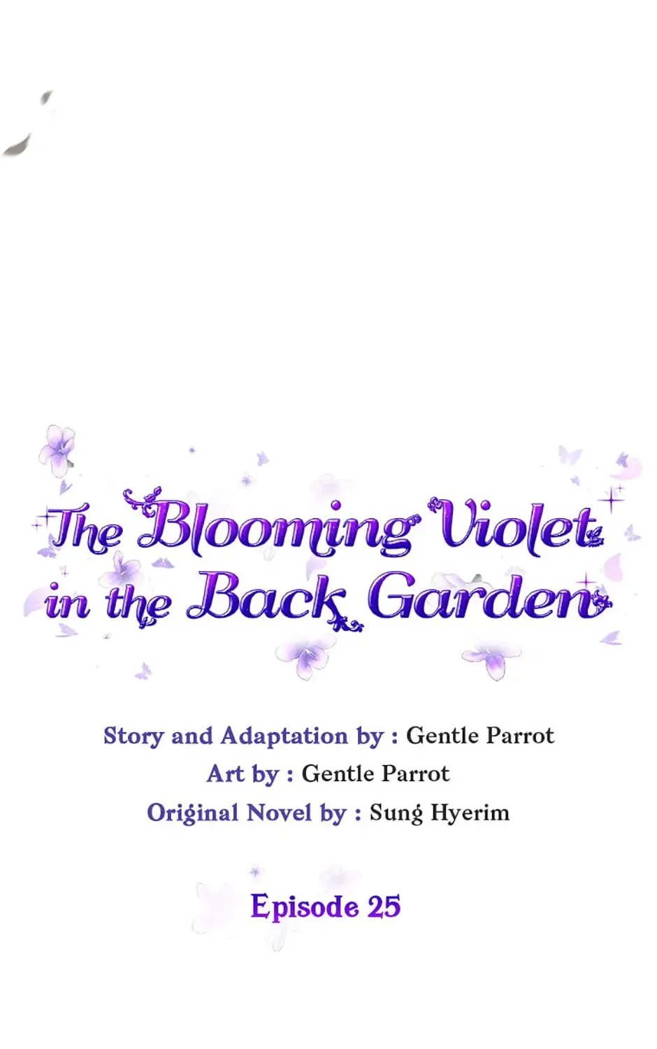 The Blooming Violet in the Back Garden Chapter 25 page 8 - 