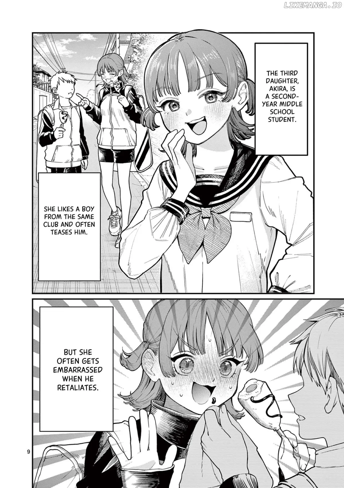 The Blue Love at the Wakaba Household Chapter 1 page 8 - 