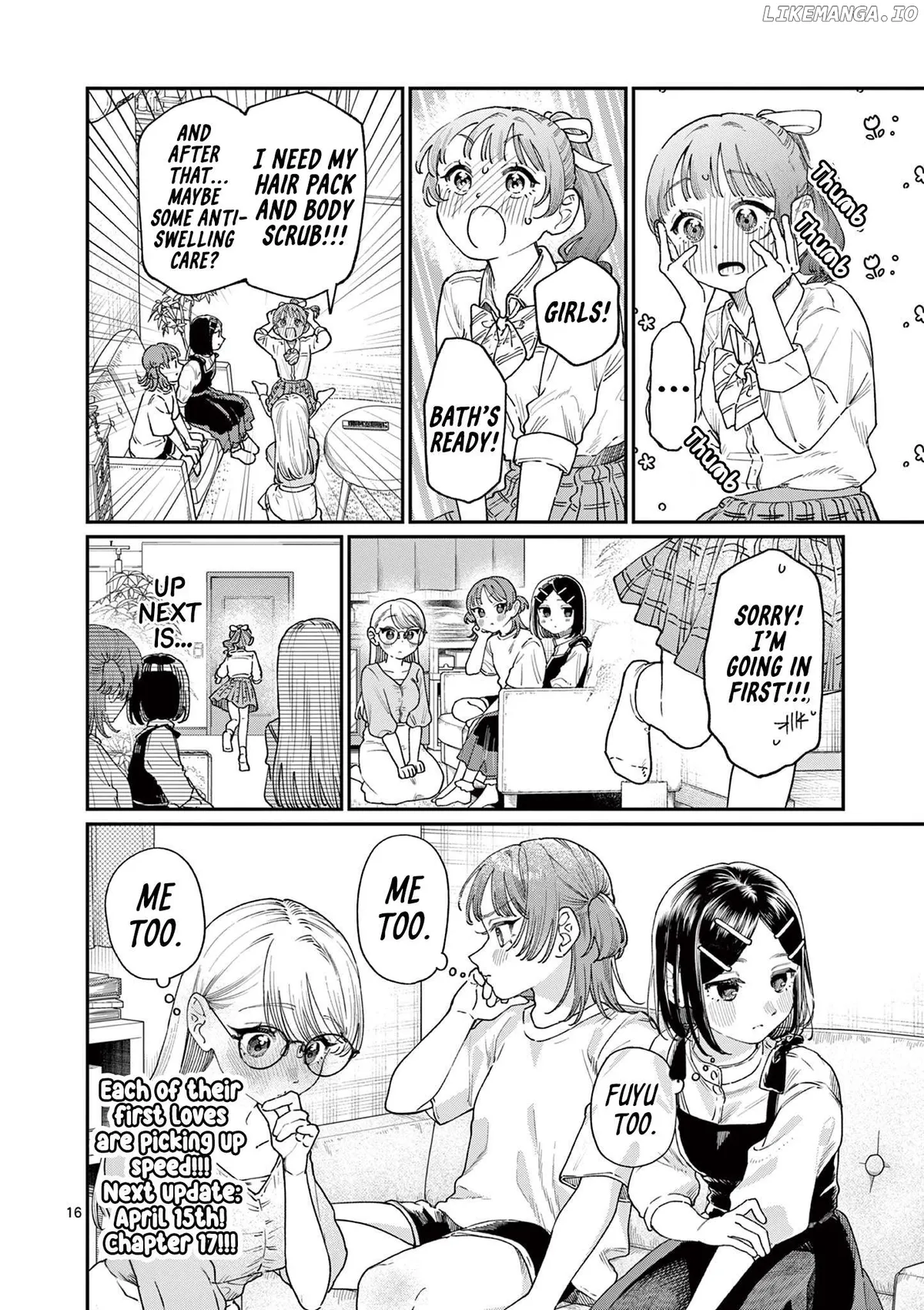 The Blue Love at the Wakaba Household Chapter 16 page 16 - 