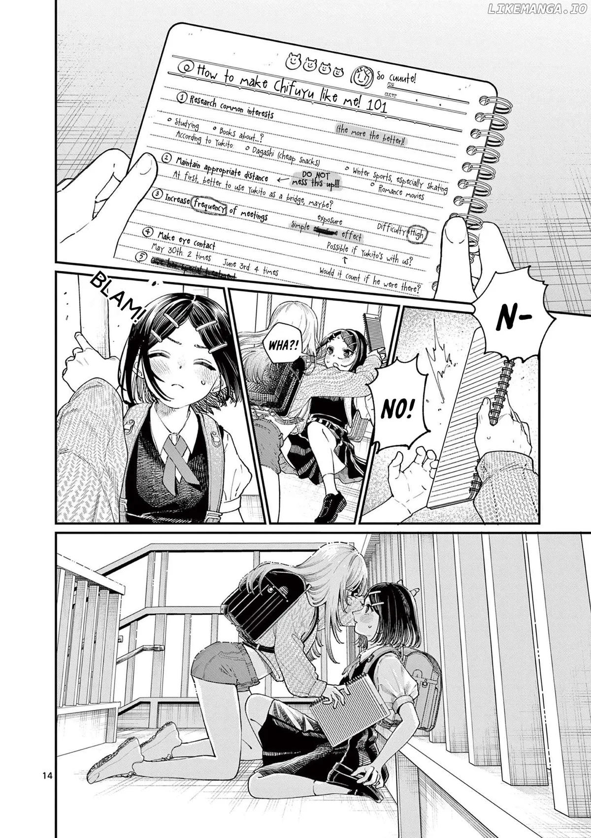 The Blue Love at the Wakaba Household Chapter 18 page 14 - 