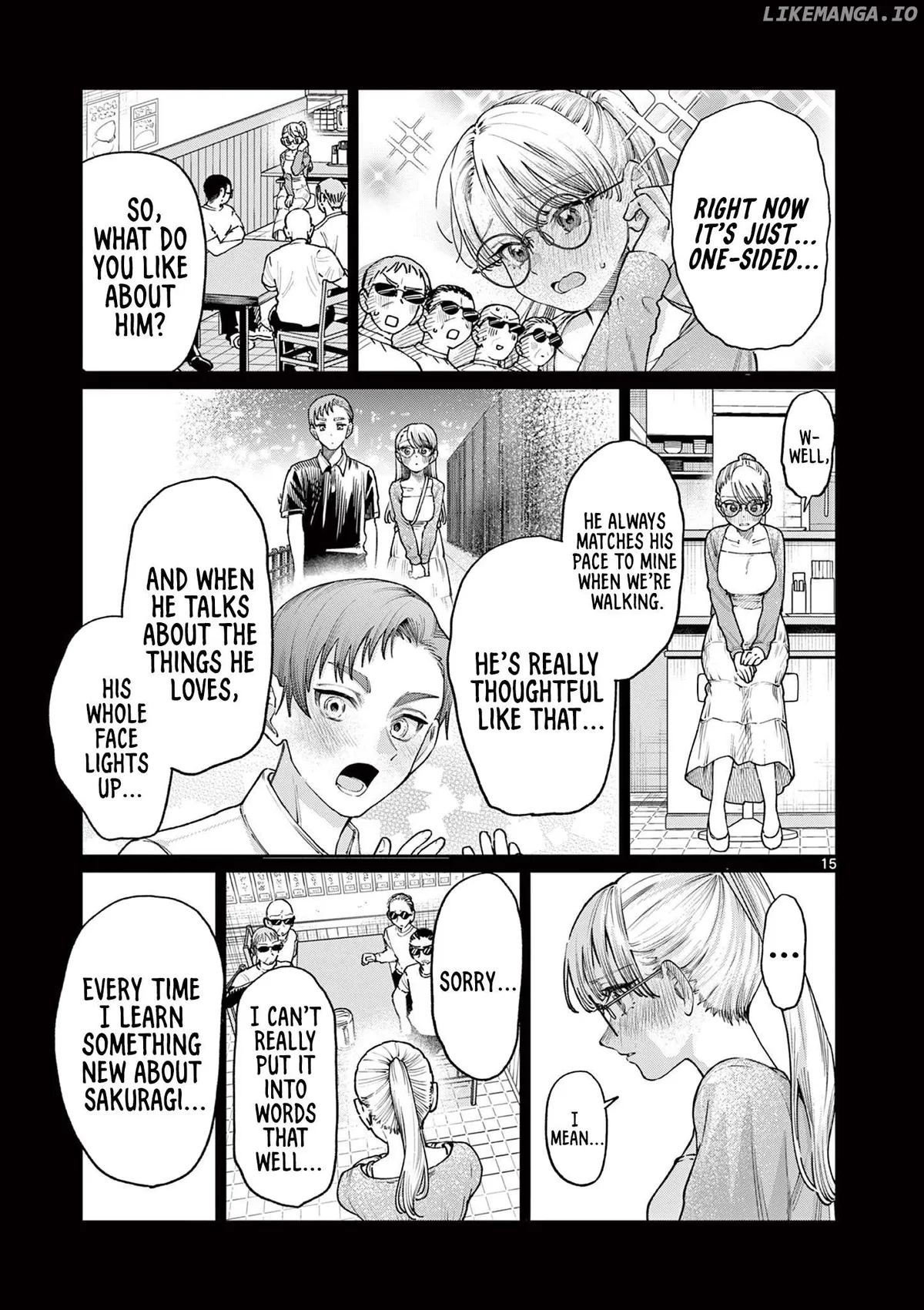 The Blue Love at the Wakaba Household Chapter 22 page 15 - 