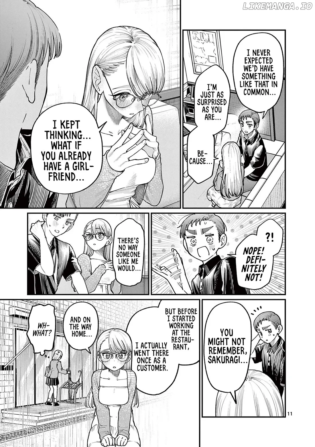 The Blue Love at the Wakaba Household Chapter 23 page 11 - 