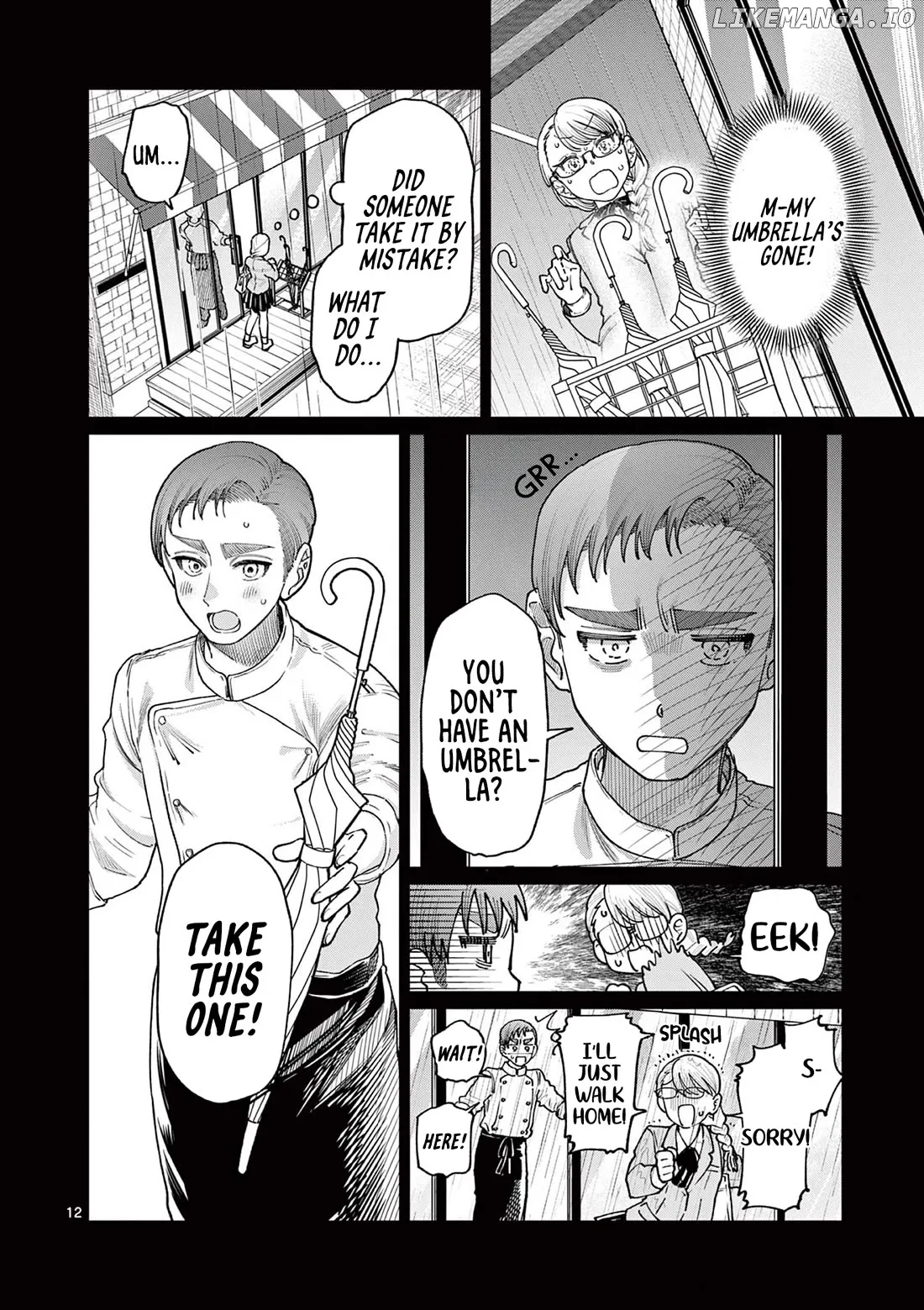 The Blue Love at the Wakaba Household Chapter 23 page 12 - 