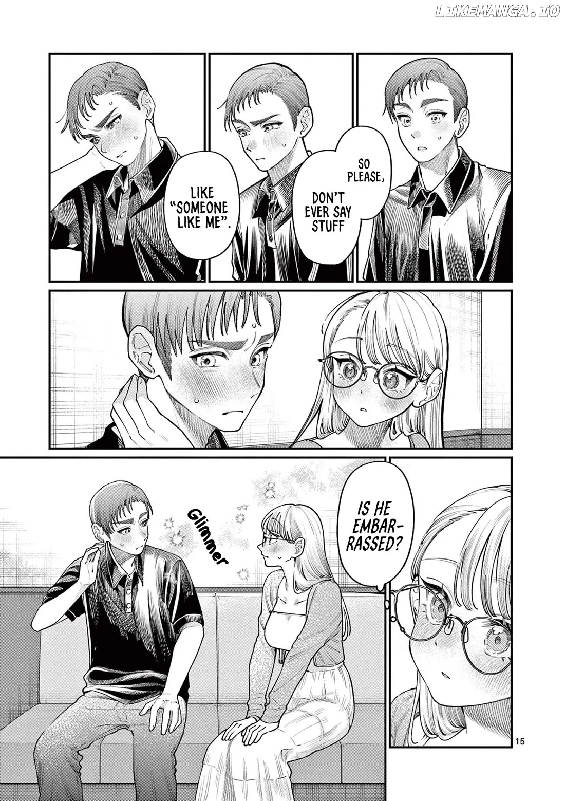 The Blue Love at the Wakaba Household Chapter 23 page 15 - 