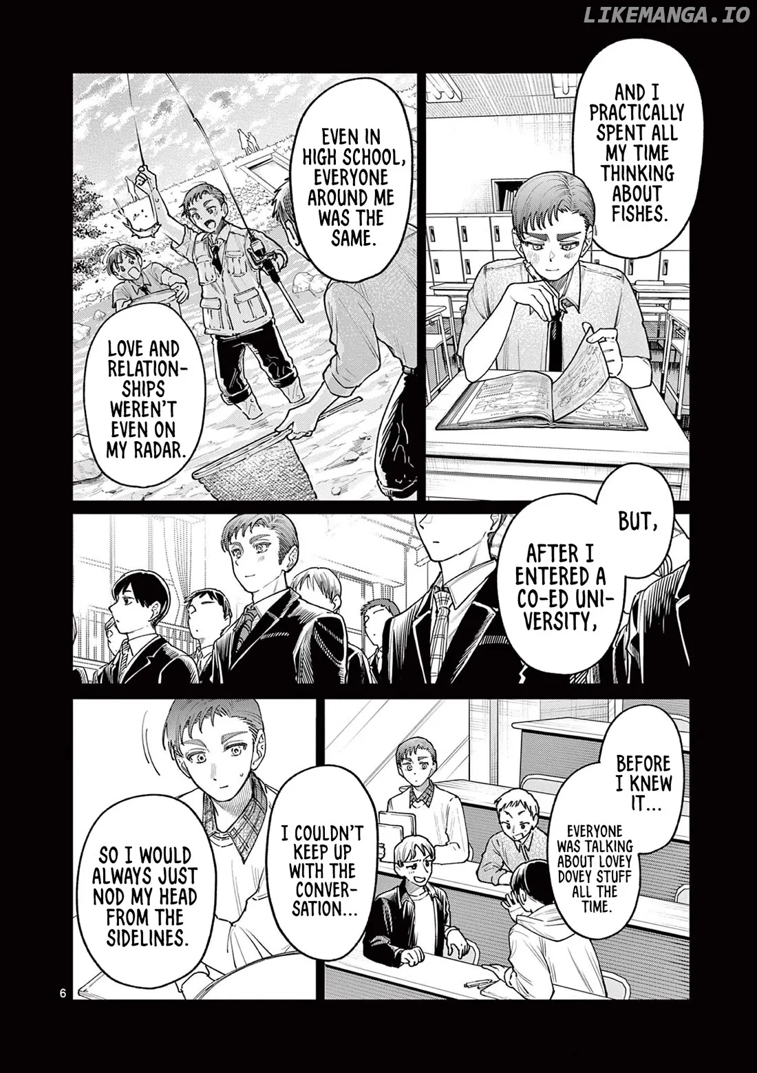 The Blue Love at the Wakaba Household Chapter 23 page 6 - 