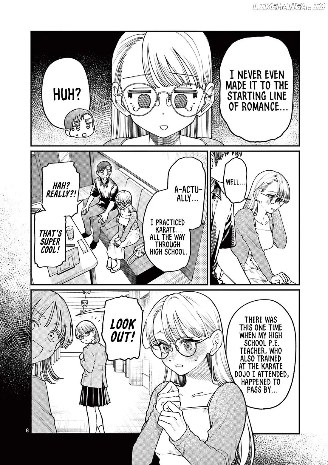 The Blue Love at the Wakaba Household Chapter 23 page 8 - 