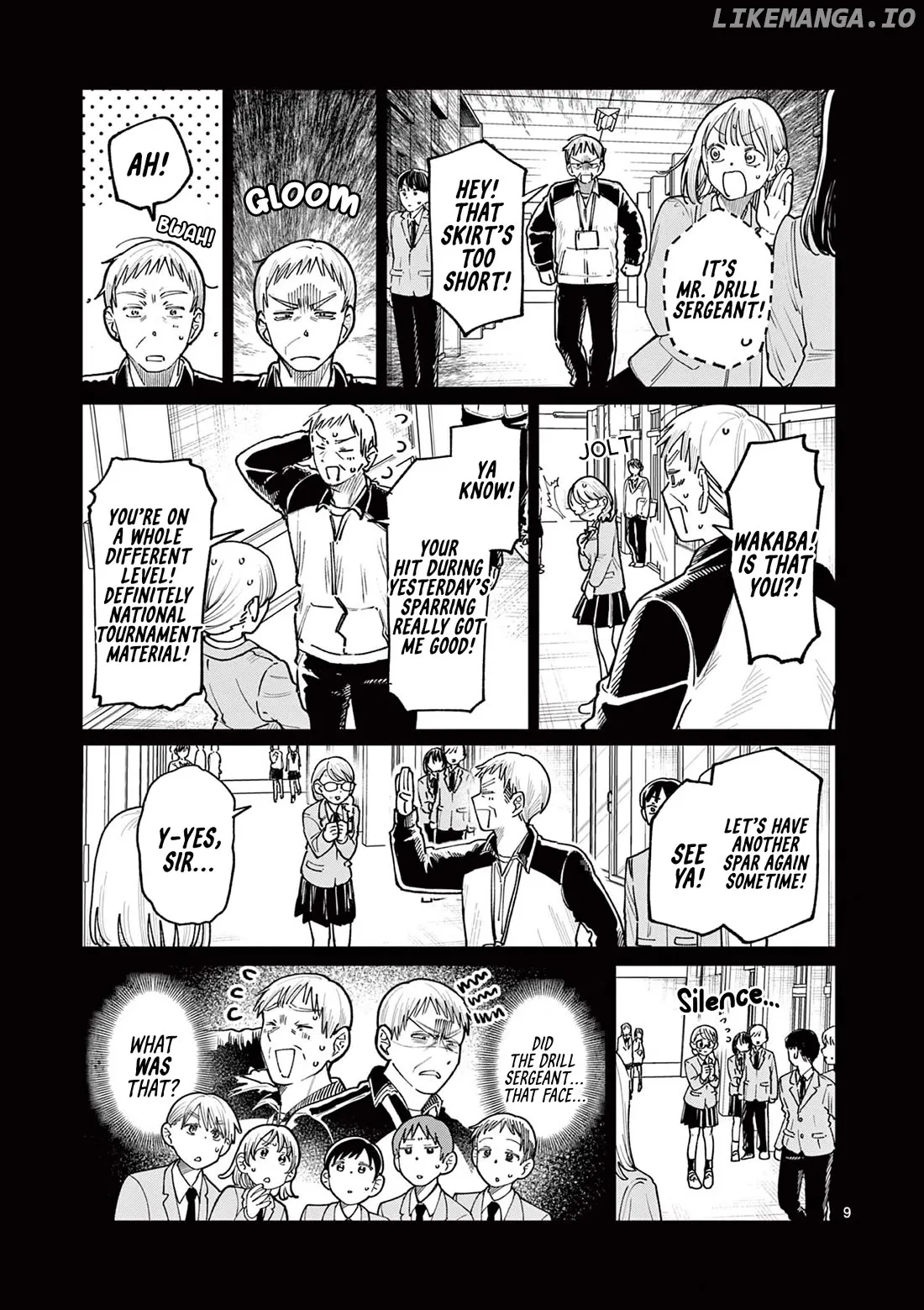 The Blue Love at the Wakaba Household Chapter 23 page 9 - 