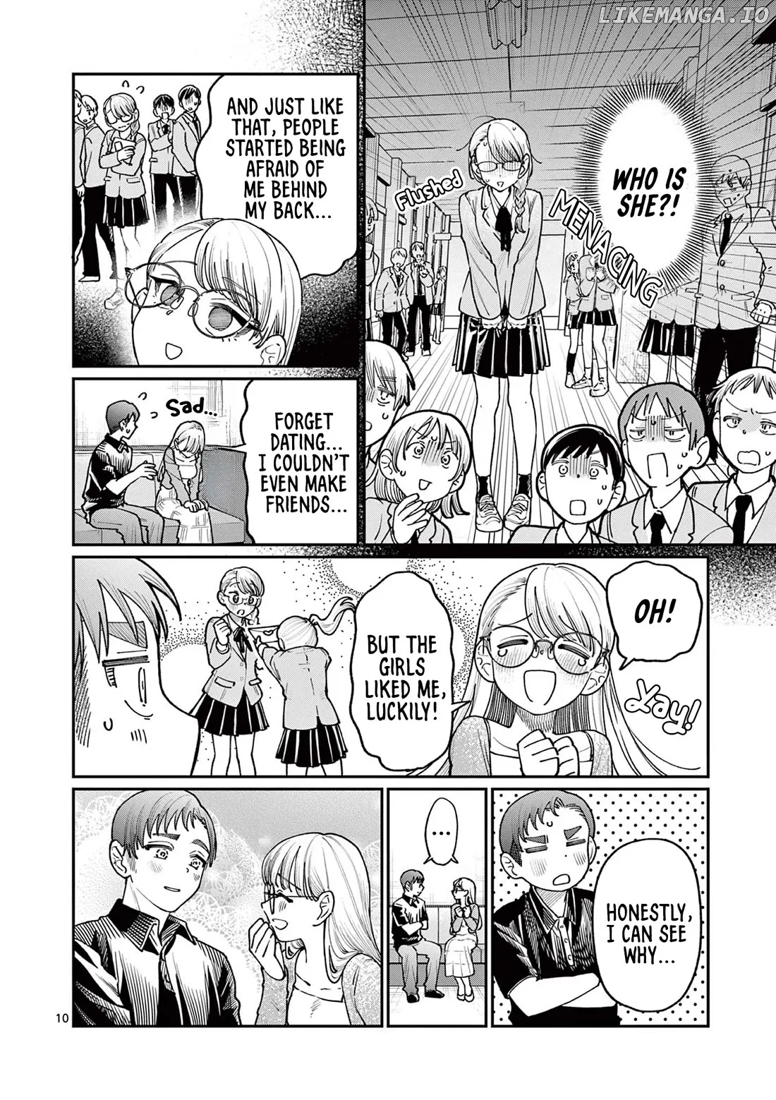 The Blue Love at the Wakaba Household Chapter 23 page 10 - 