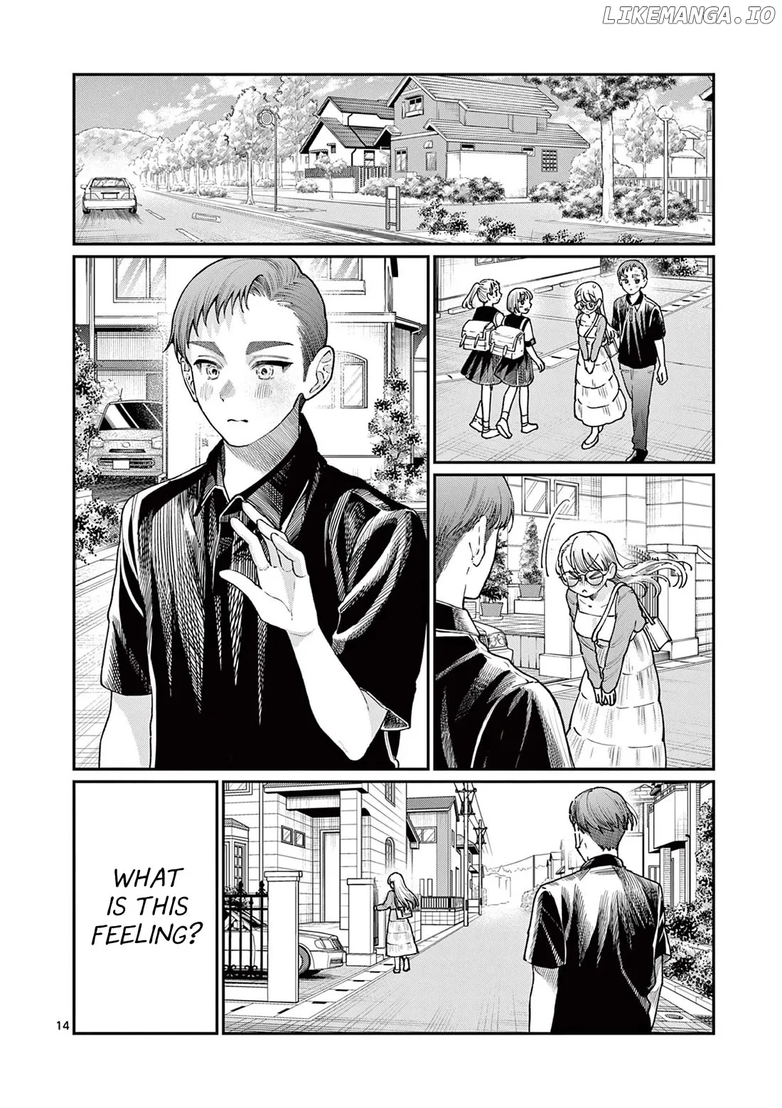 The Blue Love at the Wakaba Household Chapter 24 page 14 - 