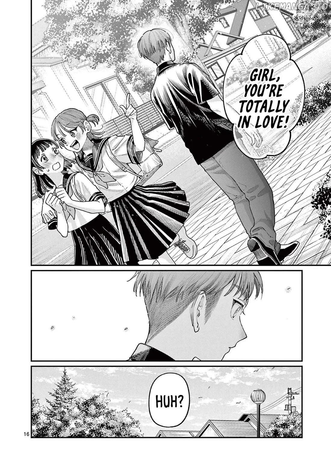 The Blue Love at the Wakaba Household Chapter 24 page 16 - 