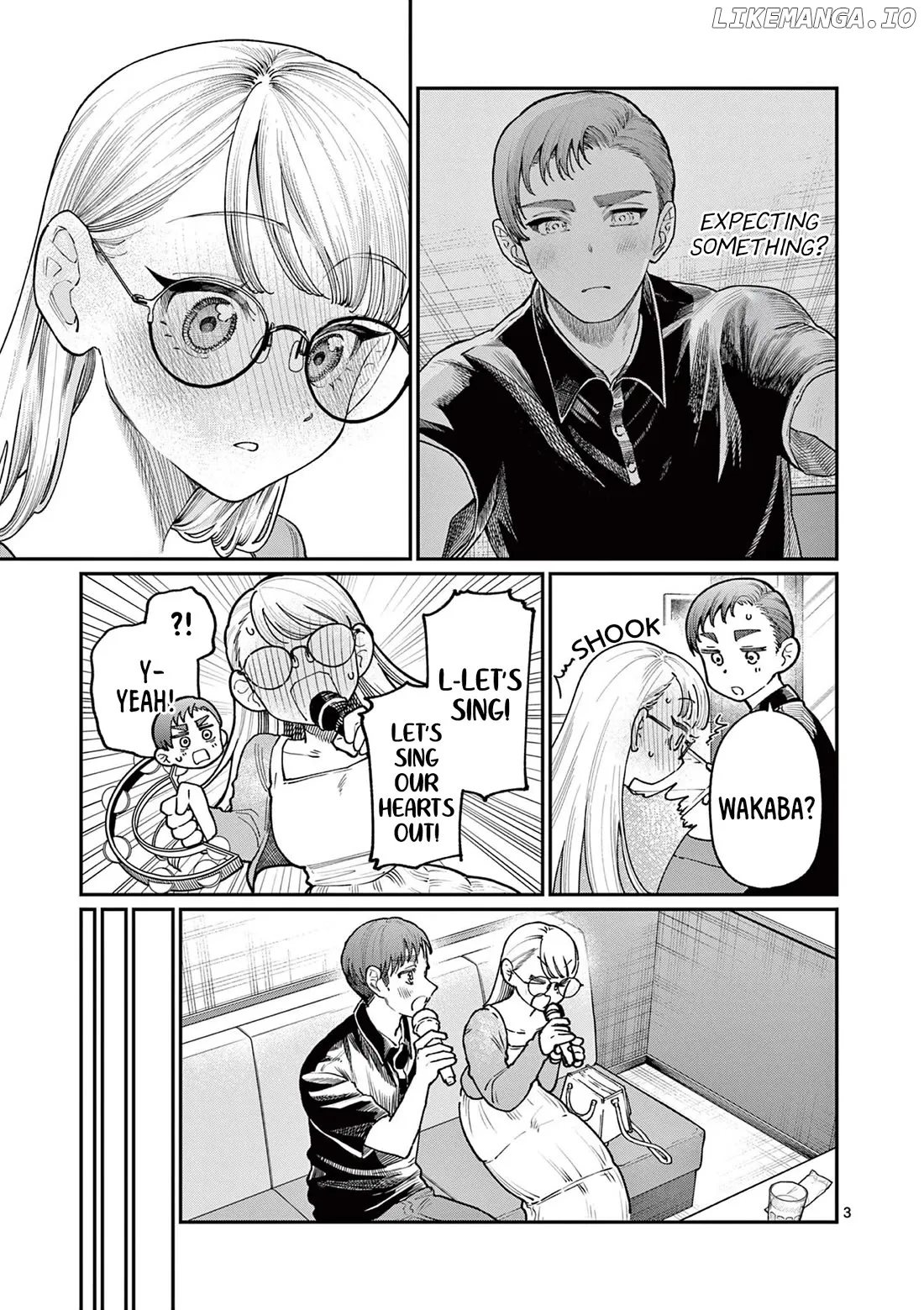 The Blue Love at the Wakaba Household Chapter 24 page 3 - 