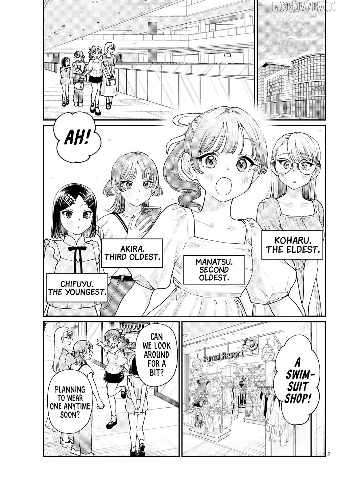 The Blue Love at the Wakaba Household Chapter 29.5 page 1 - 