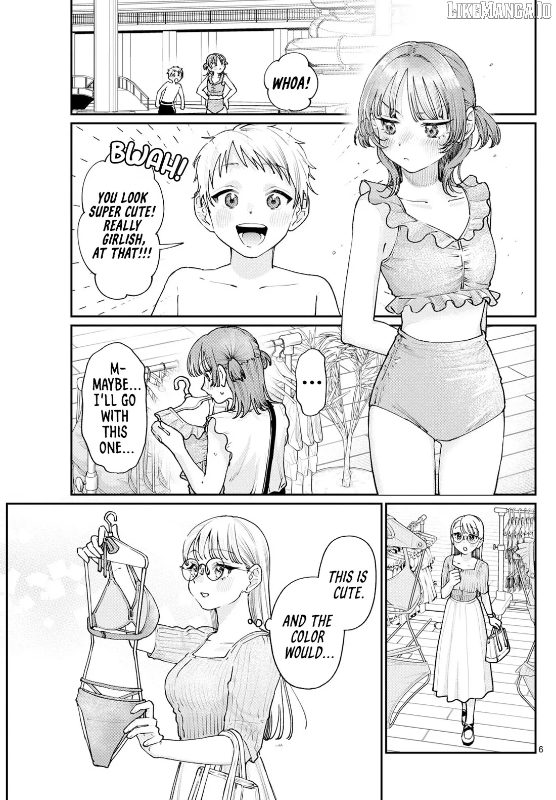 The Blue Love at the Wakaba Household Chapter 29.5 page 5 - 