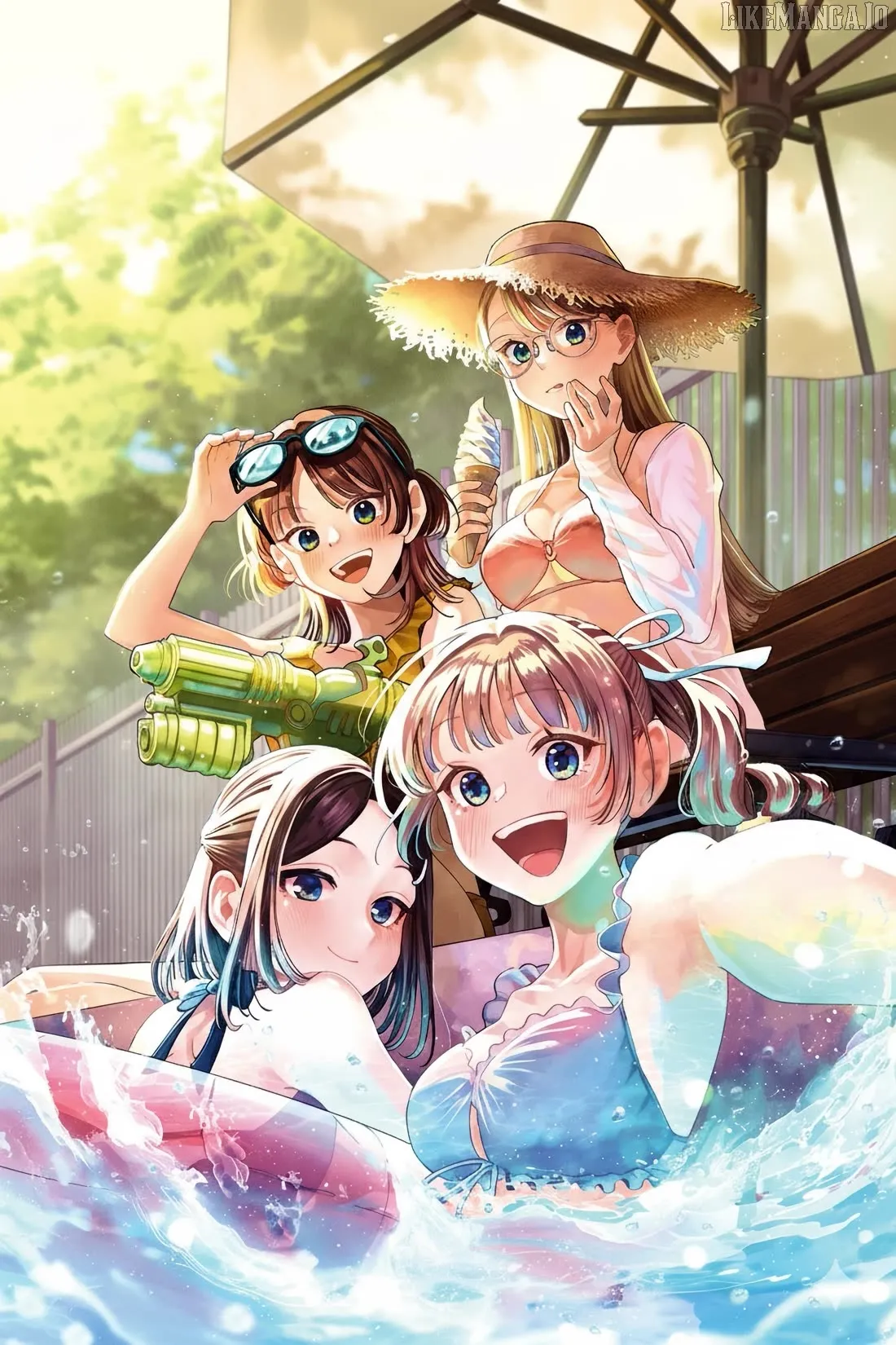 The Blue Love at the Wakaba Household Chapter 29.5 page 9 - 