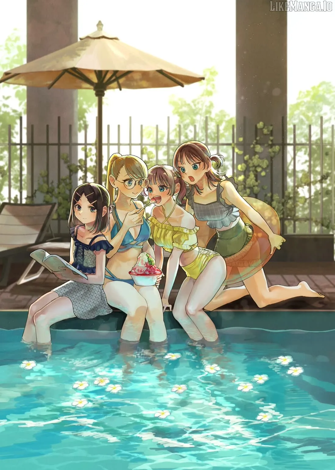 The Blue Love at the Wakaba Household Chapter 29.5 page 10 - 