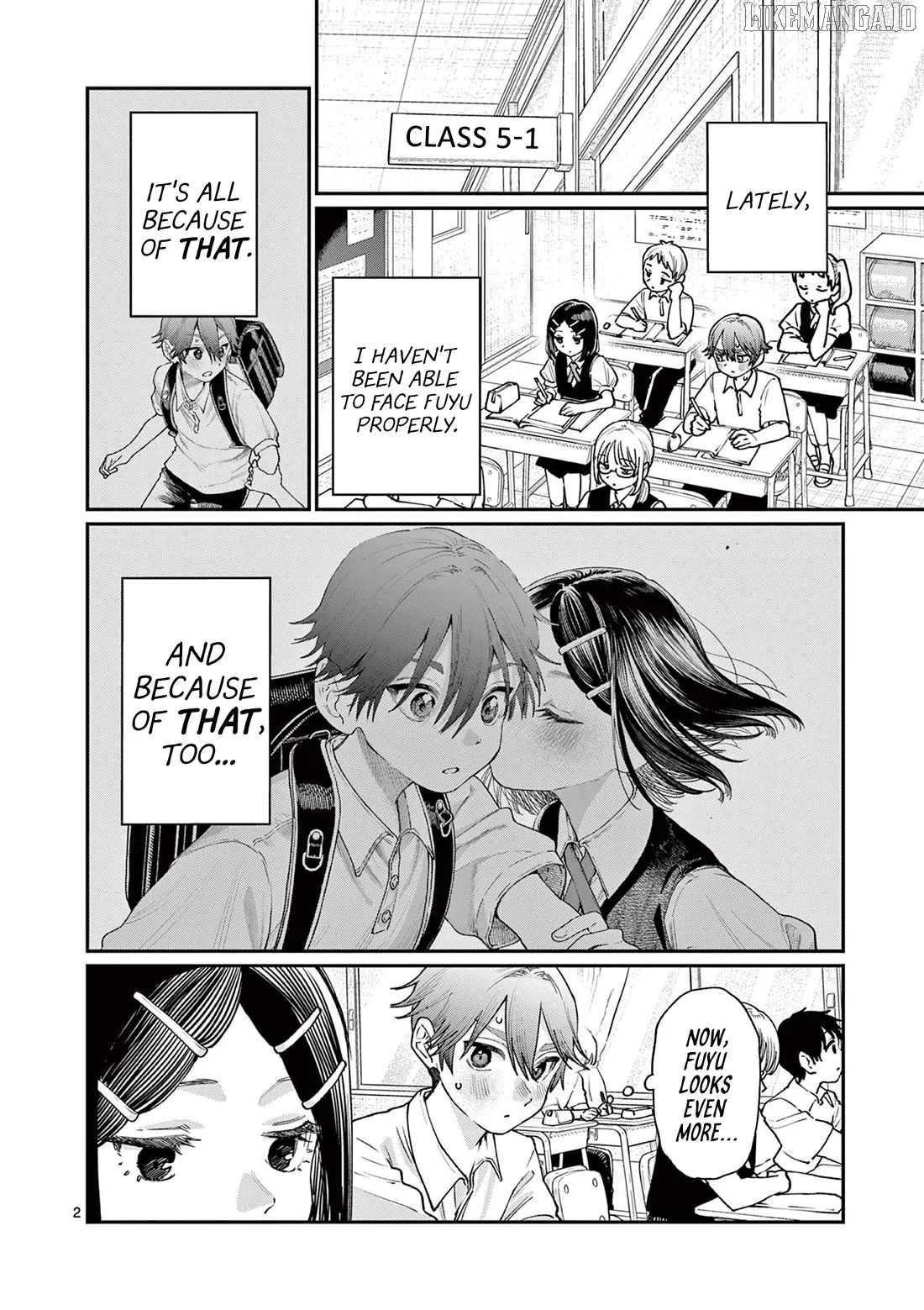 The Blue Love at the Wakaba Household Chapter 29 page 2 - 