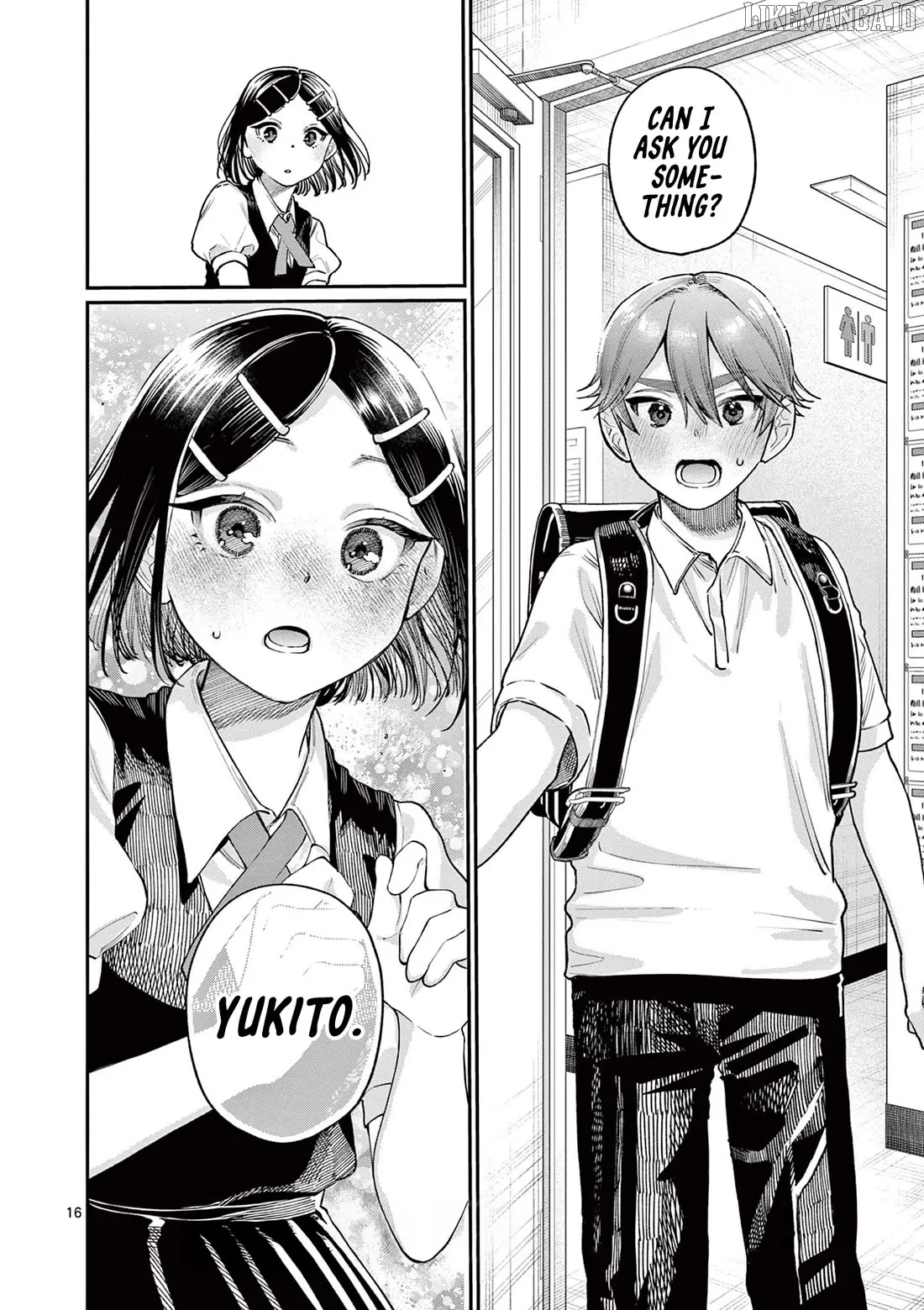 The Blue Love at the Wakaba Household Chapter 29 page 16 - 