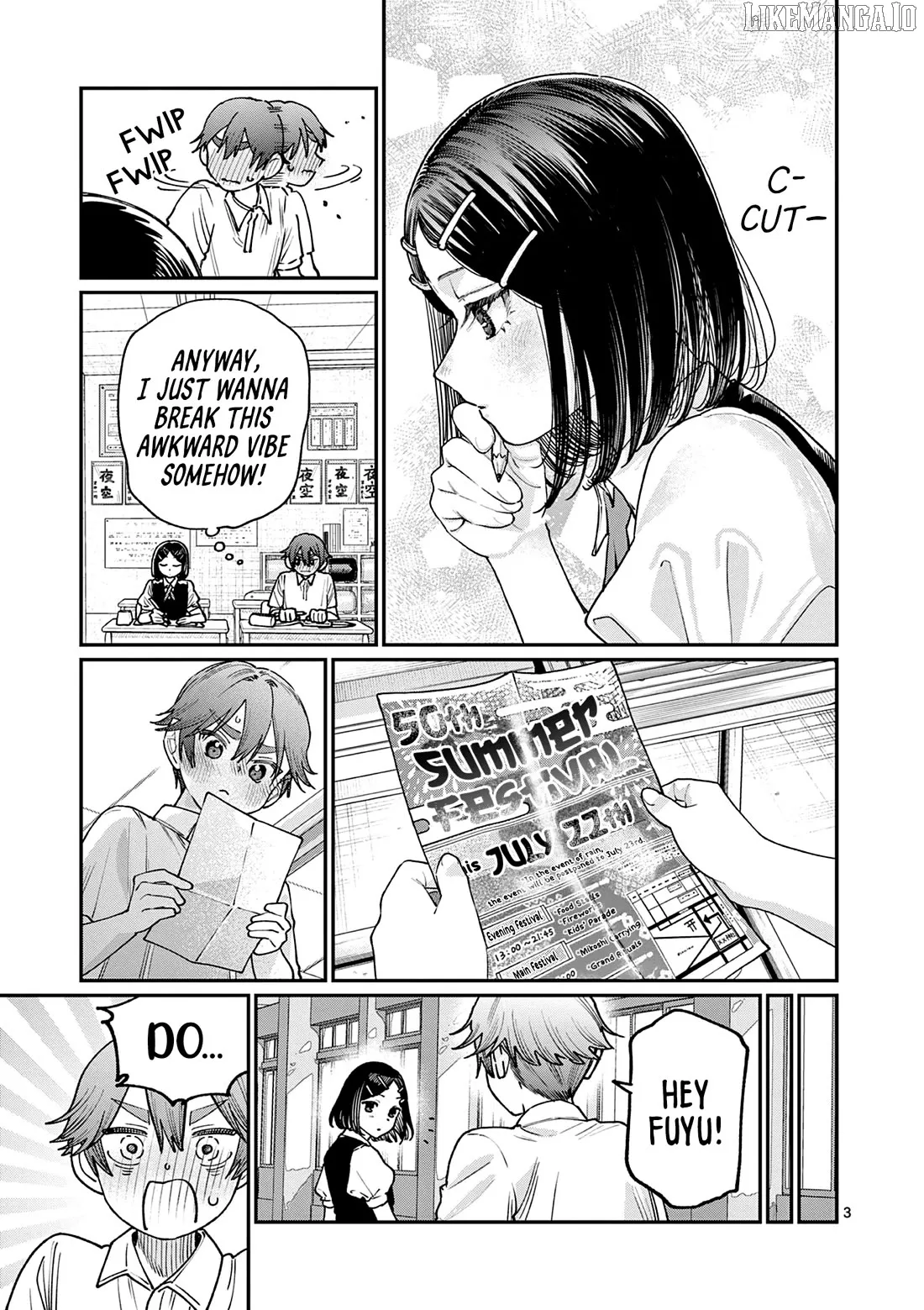 The Blue Love at the Wakaba Household Chapter 29 page 3 - 