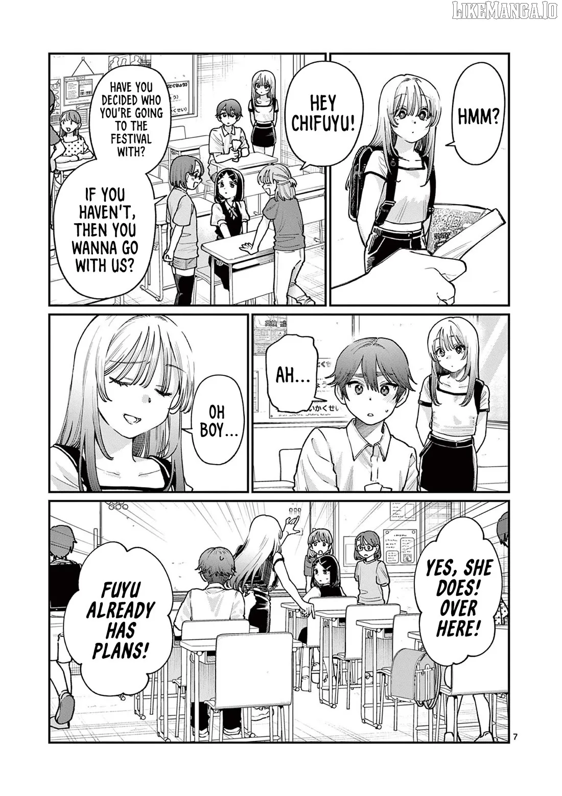 The Blue Love at the Wakaba Household Chapter 29 page 7 - 